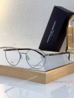 Replica Porsche Design Eyeglasses P8756 Silver-Black